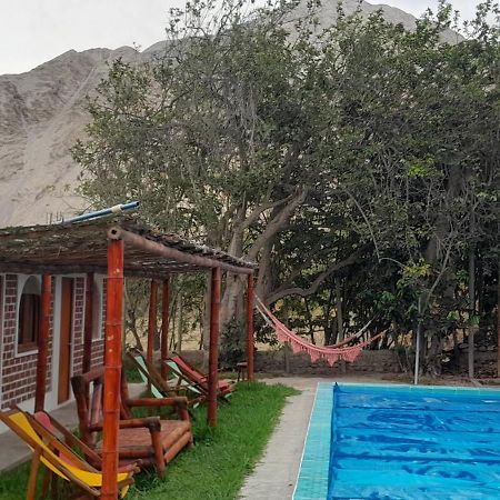 Hotel Quilla Wasi Lunahuaná Buitenkant foto