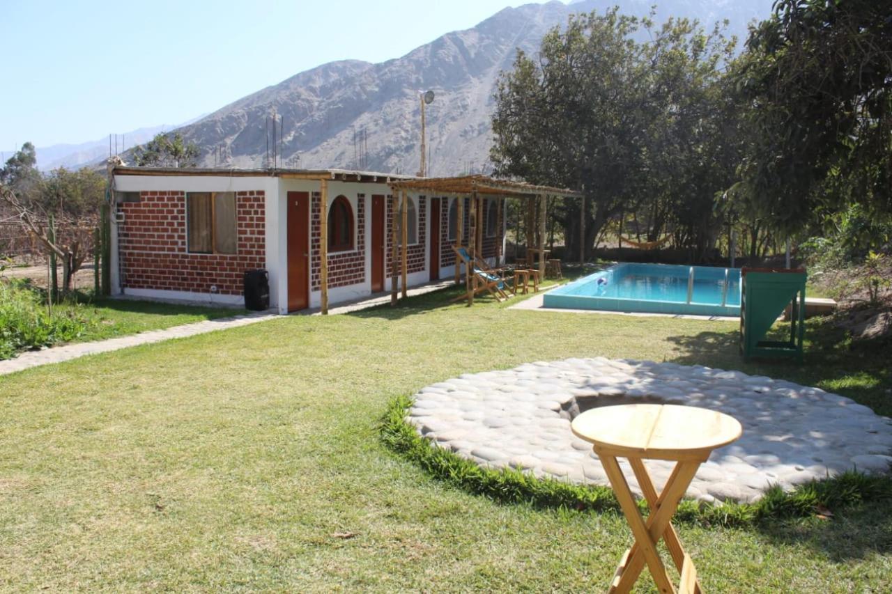 Hotel Quilla Wasi Lunahuaná Buitenkant foto