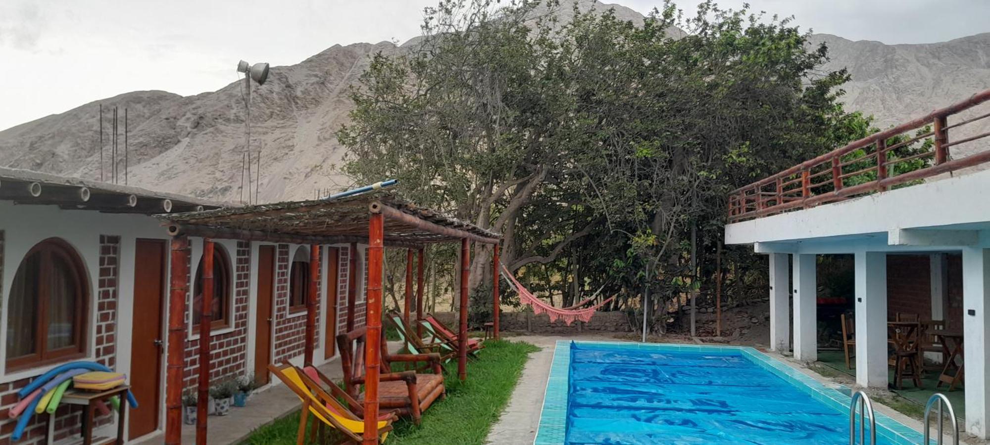 Hotel Quilla Wasi Lunahuaná Buitenkant foto